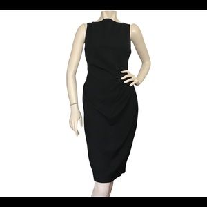 Black pinup girl style pencil dress